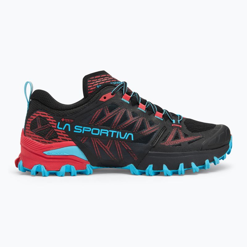 Încălțăminte de alergare pentru femei La Sportiva Bushido III GTX black/ hibiscus 2