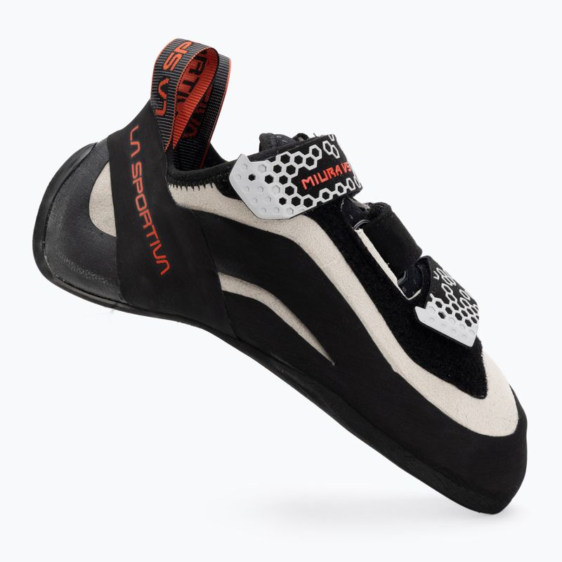 Încălțăminte de cățărare pentru femei La Sportiva Miura VS white/cherry tomato 2