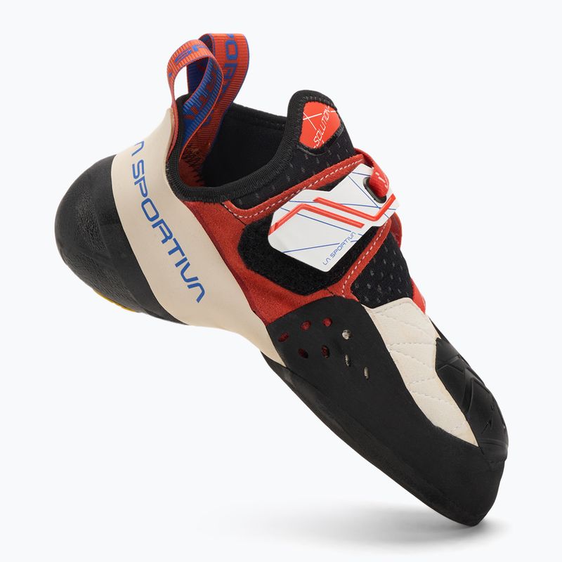 Încălțăminte de alpinism pentru femei La Sportiva Solution white/lily orange 2