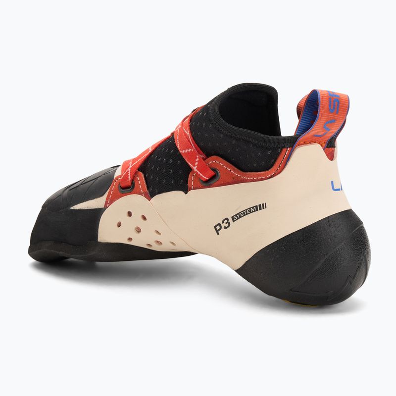 Încălțăminte de cățărare pentru femei La Sportiva Solution white/lily orange 3