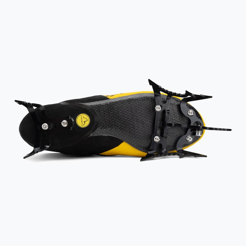 Încălțăminte de cățărare La Sportiva Mega Ice Evo black/yellow 4
