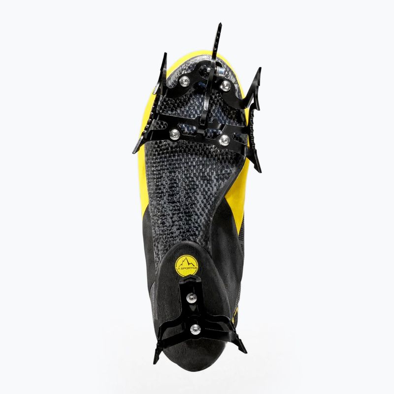 Încălțăminte de cățărare La Sportiva Mega Ice Evo black/yellow 13