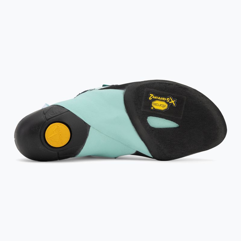 Încălțăminte de cățărare pentru femei La Sportiva Skwama Vegan carbon / turquoise 4