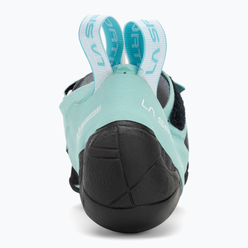 Încălțăminte de cățărare pentru femei La Sportiva Skwama Vegan carbon / turquoise 6