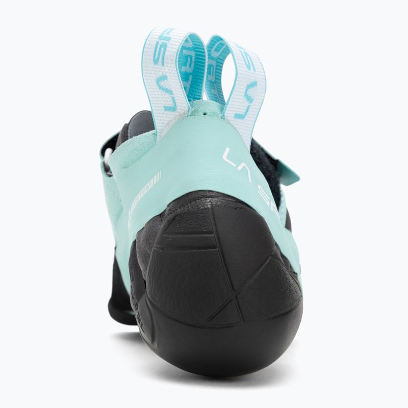 Încălțăminte de cățărare pentru femei La Sportiva Skwama Vegan carbon/turquoise 6