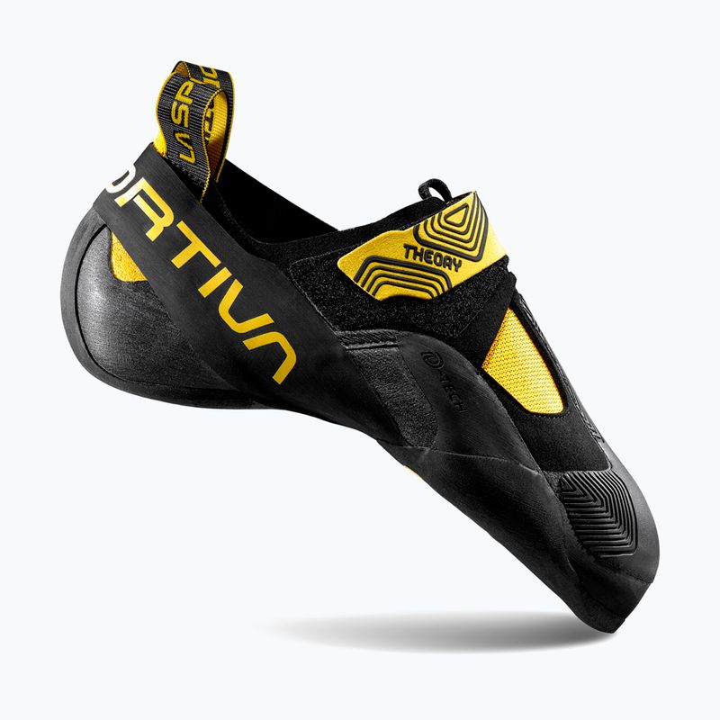 Încălțăminte de cățărare pentru bărbați La Sportiva Theory yellow / black 8