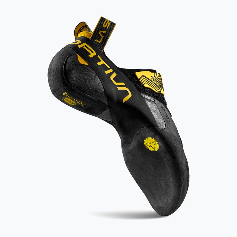 Încălțăminte de cățărare pentru bărbați La Sportiva Theory yellow / black 10