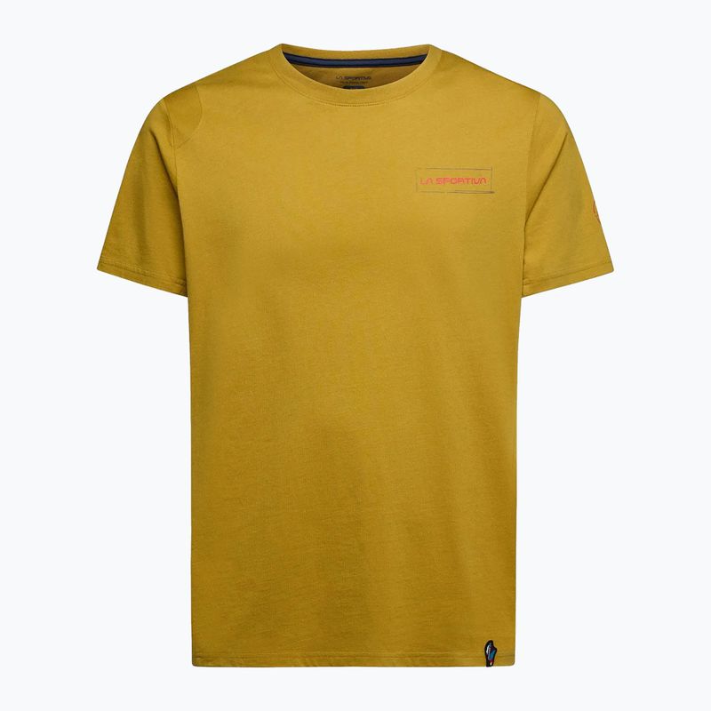 Tricou pentru bărbați La Sportiva Mantra savana/mountain red