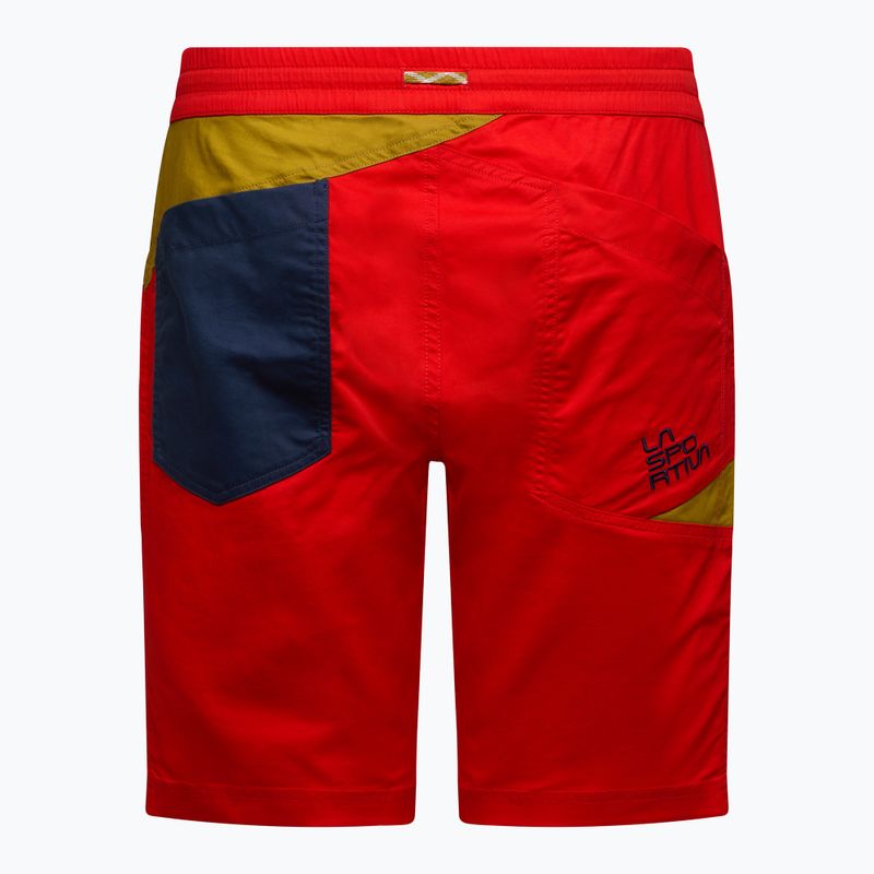 Pantaloni scurți de trekking pentru bărbați La Sportiva Bolt mountain red/savana 5