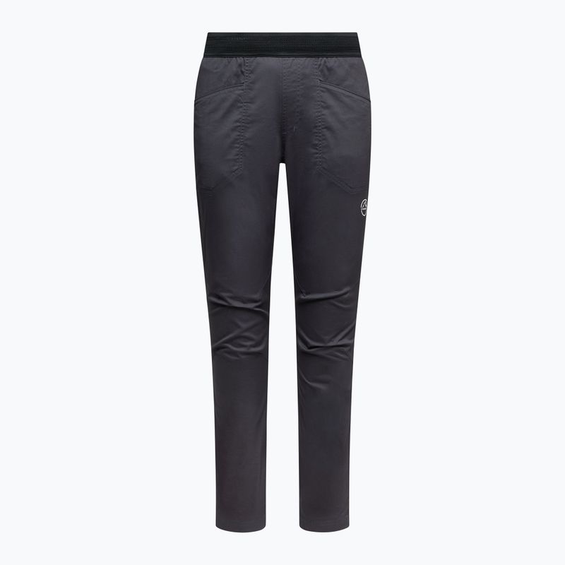 Pantaloni de trekking pentru bărbați La Sportiva Roots night onyx/chalk 3
