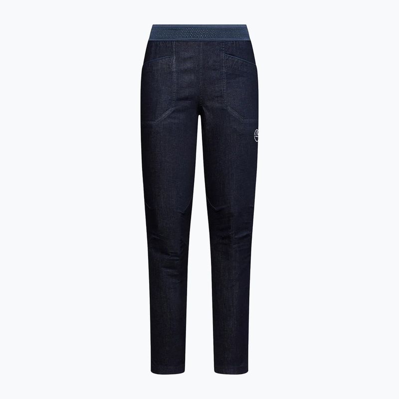 Pantaloni de cățărare pentru femei La Sportiva Cave Jeans denim/night sky 3