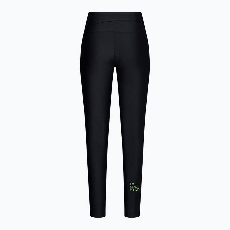 Colanți de alpinism pentru femei La Sportiva Aerial black / aspen green 5