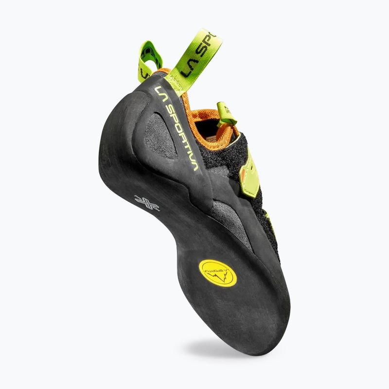 Pantofi de escaladă pentru bărbați La Sportiva Tarantula carbon/lime punch 4