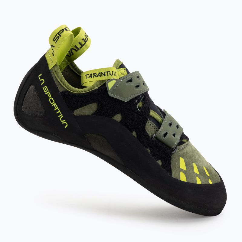 Încălțăminte de cățărare pentru bărbați La Sportiva Tarantula olive/neon 2