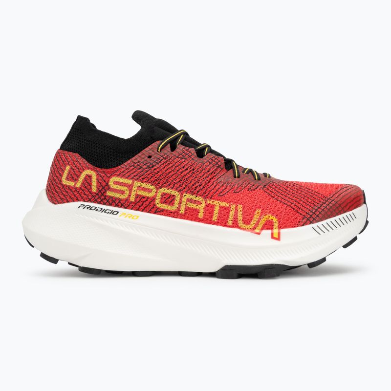 Încălțăminte de alergare pentru bărbați La Sportiva Prodigio Pro mountain red/yellow 2