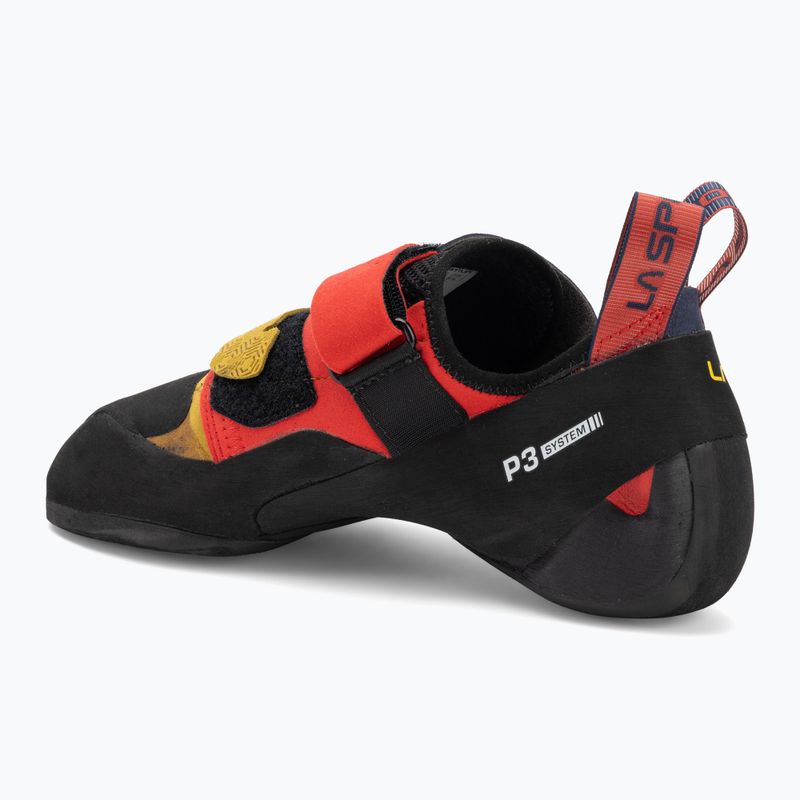 Încălțăminte de cățărare pentru bărbați La Sportiva Kubo savana / mountain red 3