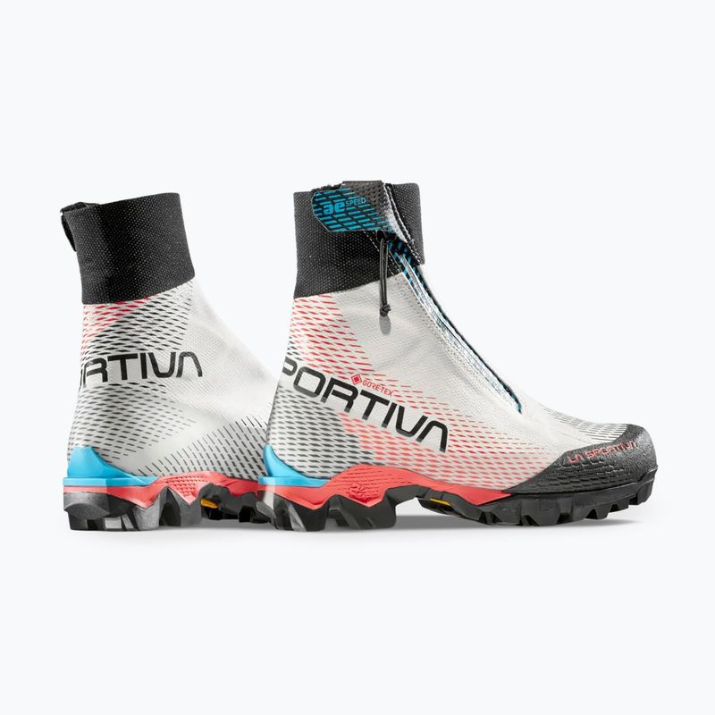 Încățăminte de munte pentru femei La Sportiva Aequilibrium Speed GTX white/hibiscus 4