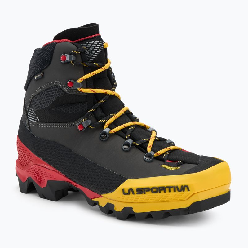 Încălțăminte de munte pentru bărbați La Sportiva Aequilibrium LT GTX black/yellow