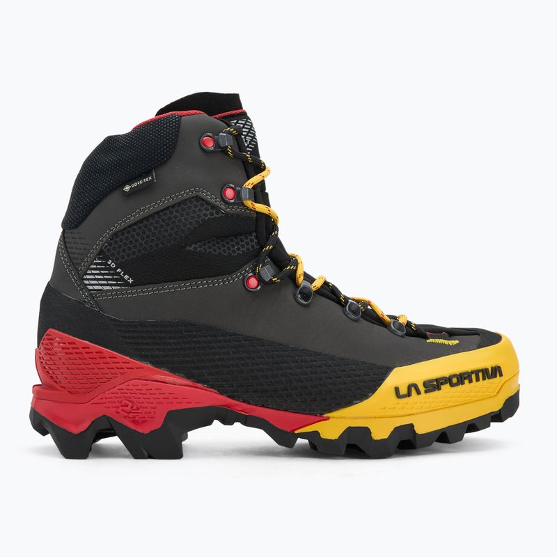 Încălțăminte de munte pentru bărbați La Sportiva Aequilibrium LT GTX black/yellow 2