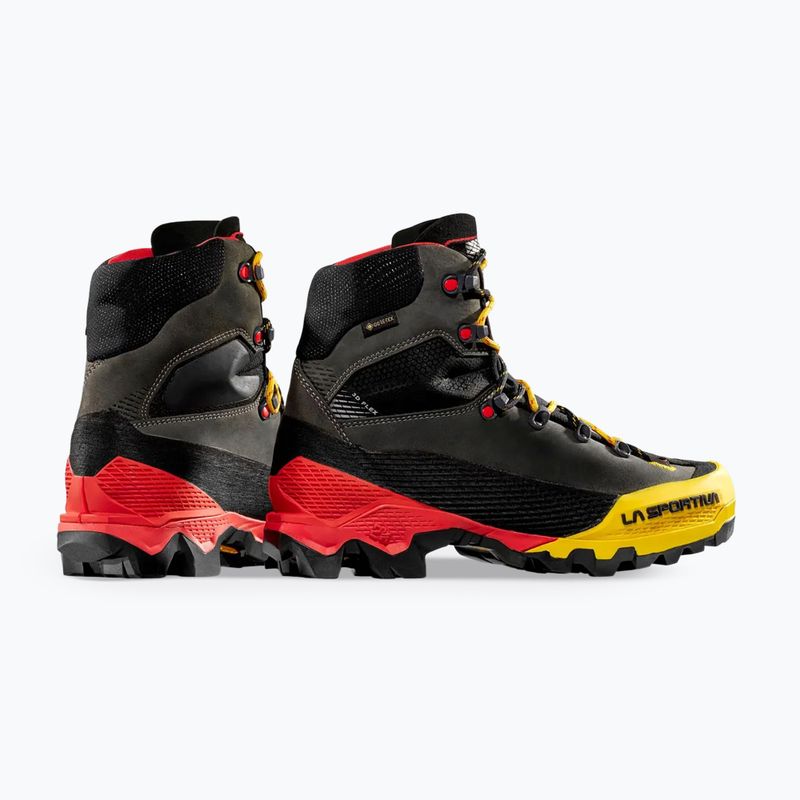 Încălțăminte de munte pentru bărbați La Sportiva Aequilibrium LT GTX black/yellow 11