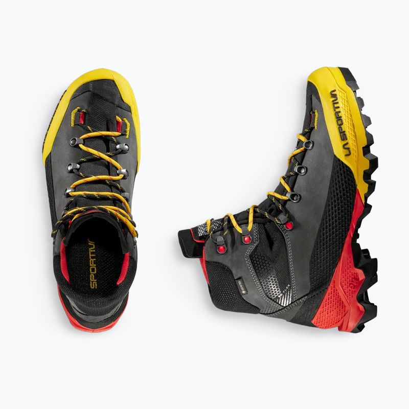 Încălțăminte de munte pentru bărbați La Sportiva Aequilibrium LT GTX black/yellow 13