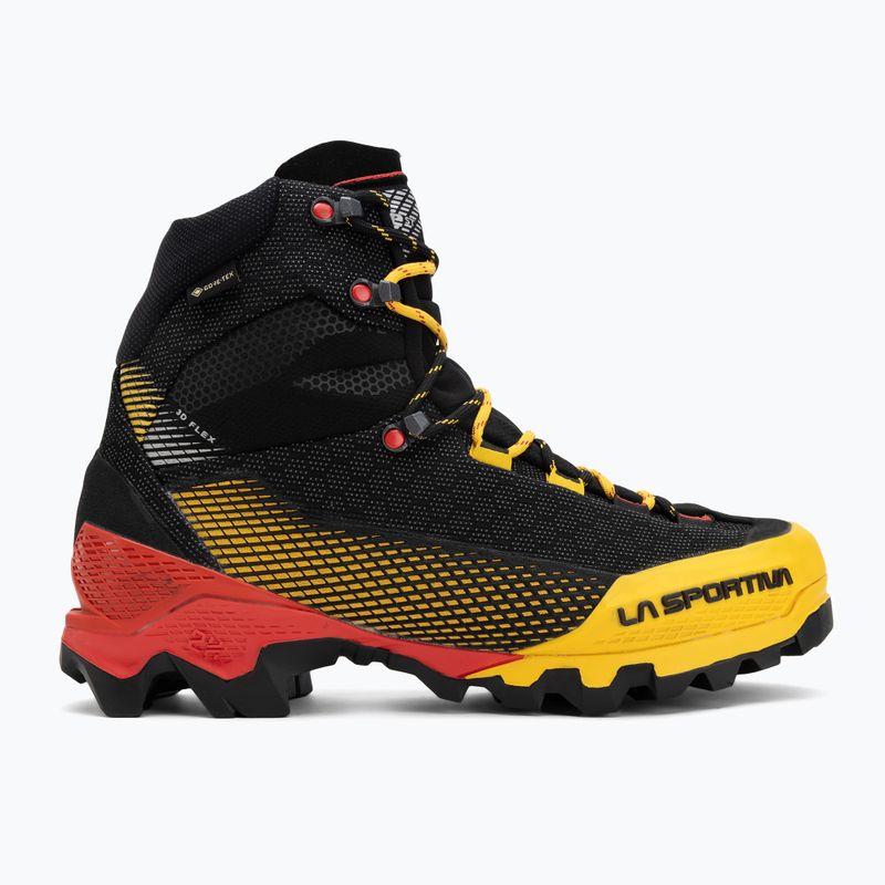 Încălțăminte de munte pentru bărbați La Sportiva Aequilibrium ST GTX black/yellow 2