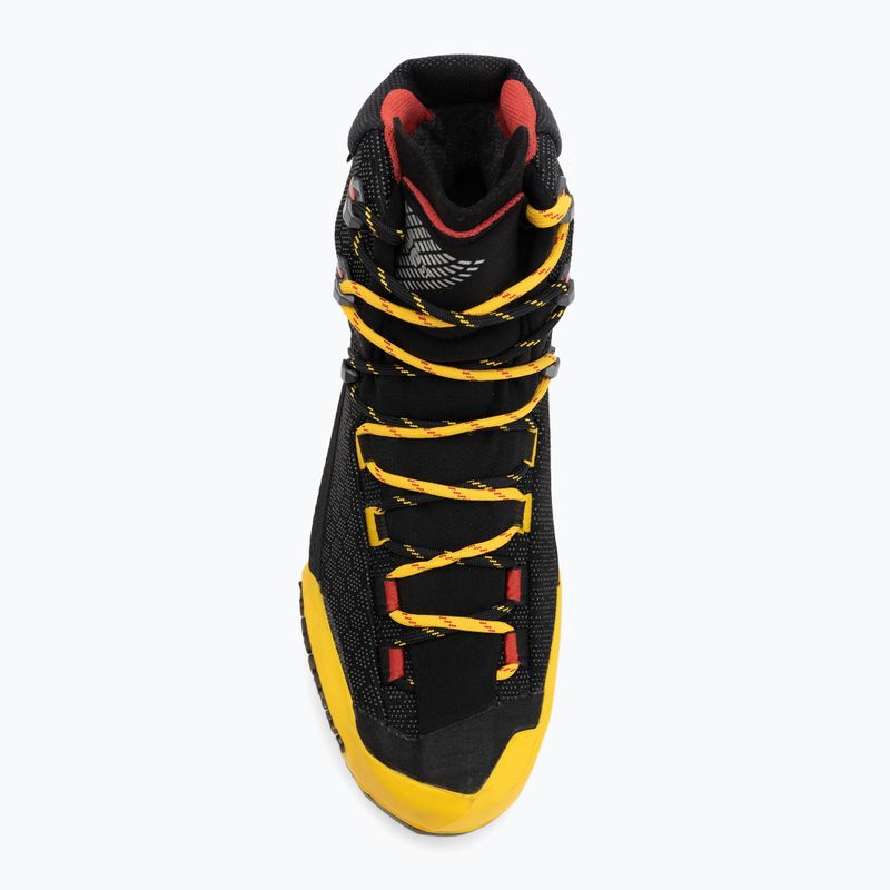 Încălțăminte de munte pentru bărbați La Sportiva Aequilibrium ST GTX black/yellow 5