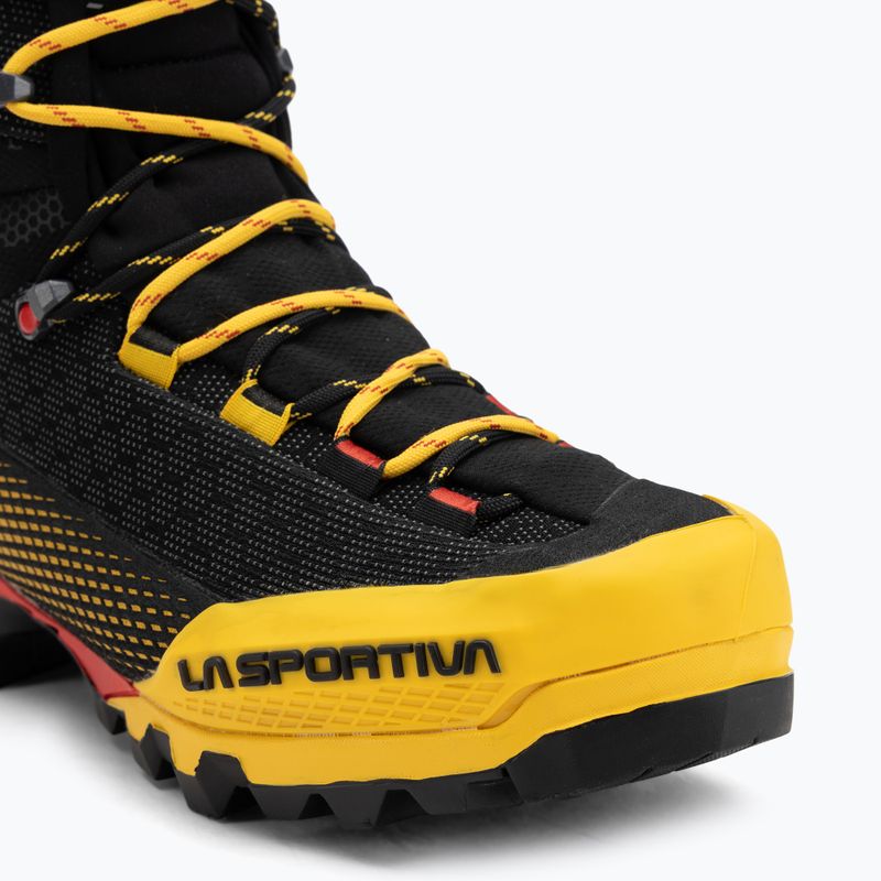 Încălțăminte de munte pentru bărbați La Sportiva Aequilibrium ST GTX black/yellow 7