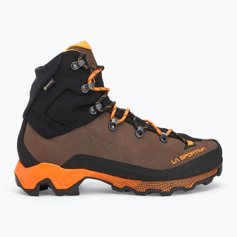 Încălțăminte de trekking pentru bărbați La Sportiva Aequilibrium Trek GTX chocolate/papaya 2