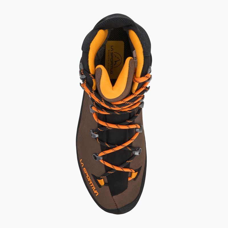 Încălțăminte de trekking pentru bărbați La Sportiva Aequilibrium Trek GTX chocolate/papaya 5