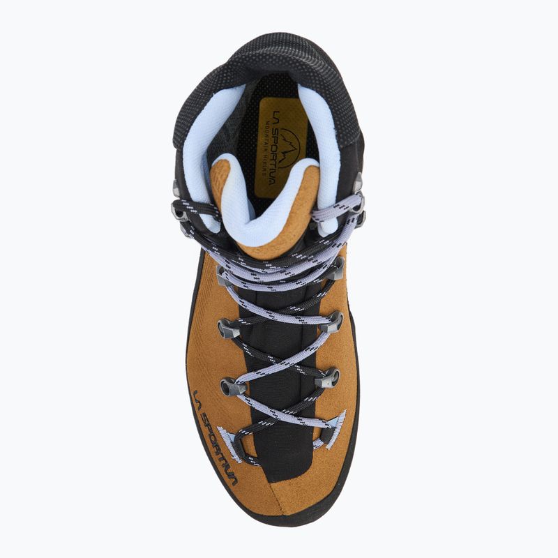 Încălțăminte de trekking pentru femei La Sportiva Aequilibrium Trek GTX coffee/ stone-blue 5