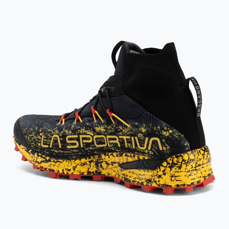 Încălțăminte de alergare pentru bărbați La Sportiva Uragano GTX black/yellow 3