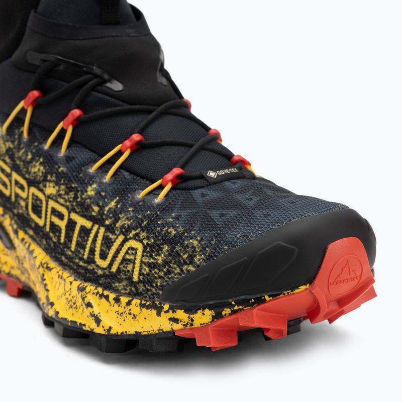 Încălțăminte de alergare pentru bărbați La Sportiva Uragano GTX black/yellow 7