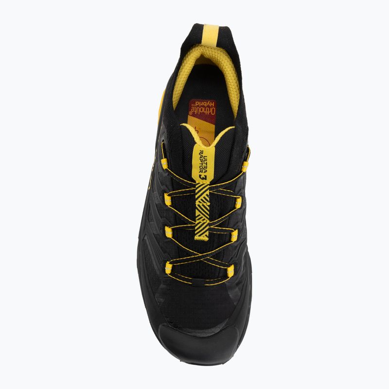 Încălțăminte de trekking pentru bărbați La Sportiva Ultra Raptor 3 black/yellow 5