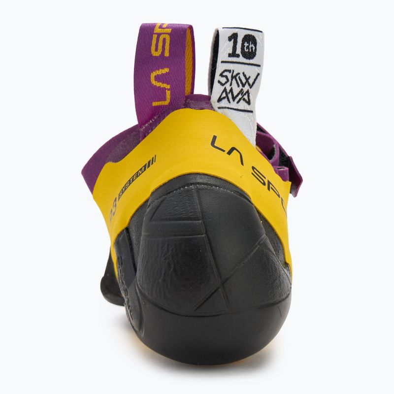Pantofi de cățărat pentru bărbați La Sportiva Skwama purple/yellow 6