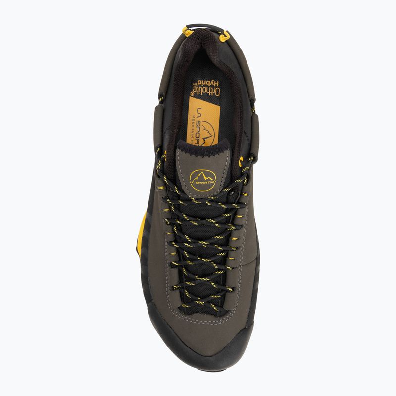 Încălțăminte de abordare pentru bărbați La Sportiva TX5 Low GTX carbon/ yellow 5