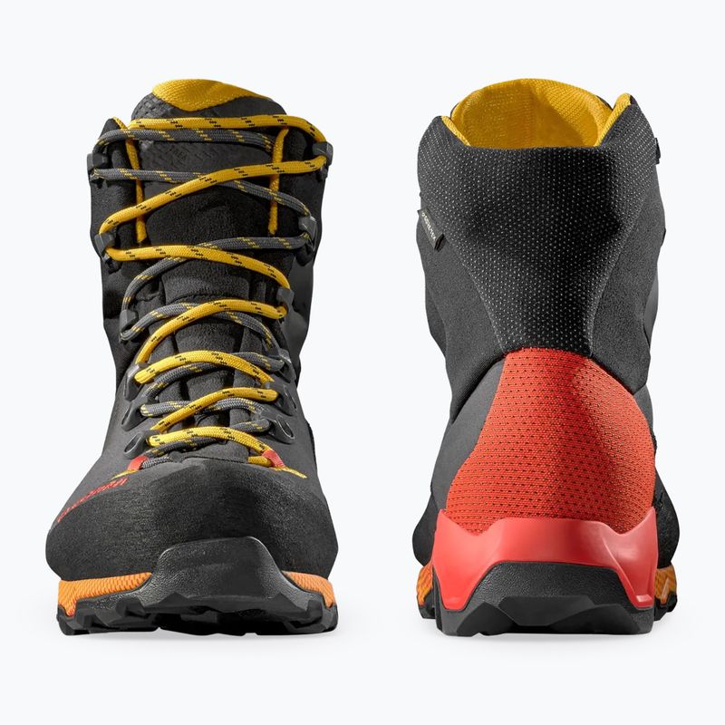 Încălțăminte de trekking pentru bărbați La Sportiva Aequilibrium Trek GTX carbon/yellow 12
