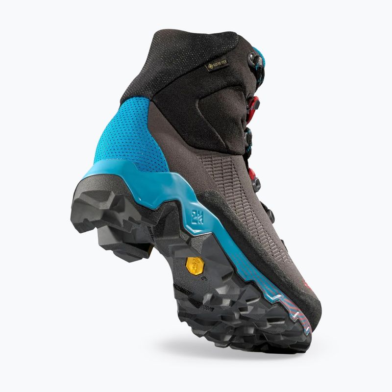 Încălțăminte de trekking pentru femei La Sportiva Aequilibrium Trek GTX carbon/malibu blue 10