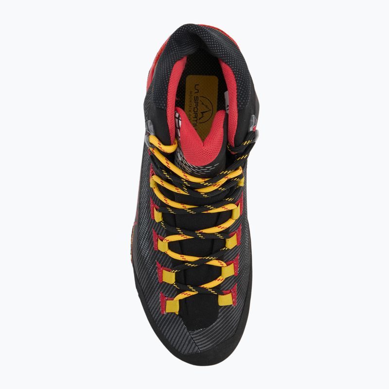 Încălțăminte de trekking pentru bărbați La Sportiva Aequilibrium Hike GTX carbon/yellow 5