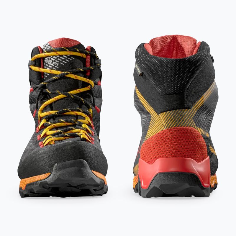 Încălțăminte de trekking pentru bărbați La Sportiva Aequilibrium Hike GTX carbon/yellow 12