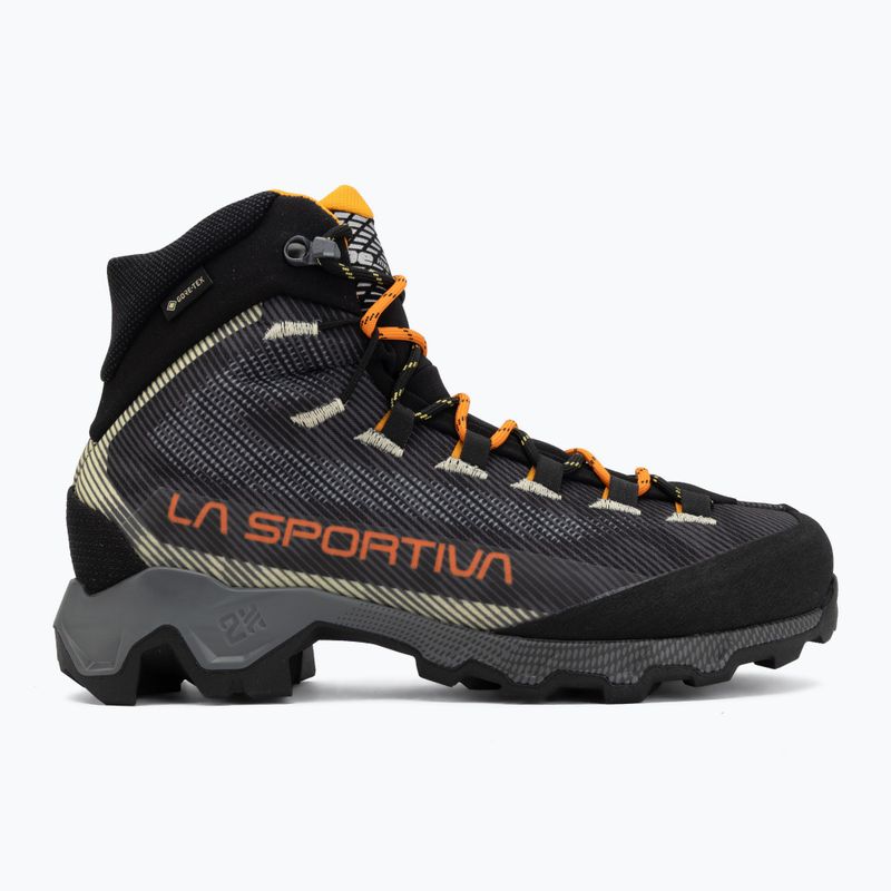 Încălțăminte de trekking pentru bărbați La Sportiva Aequalibrum Hike GTX carbon/papaya 2