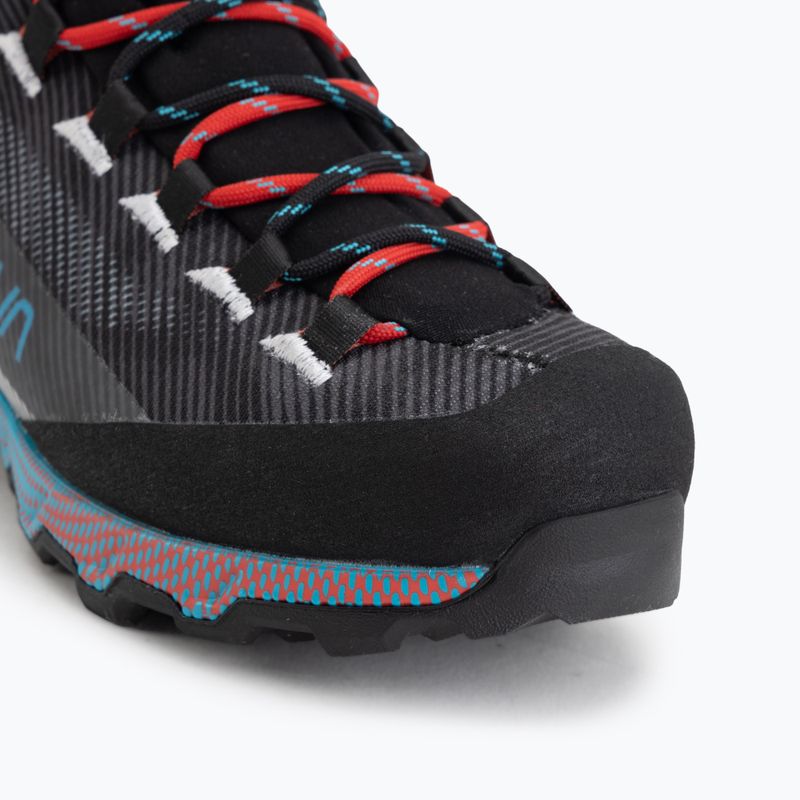 Încălțăminte de trekking pentru femei La Sportiva Aequalibrum Hike GTX carbon/malibu blue 7
