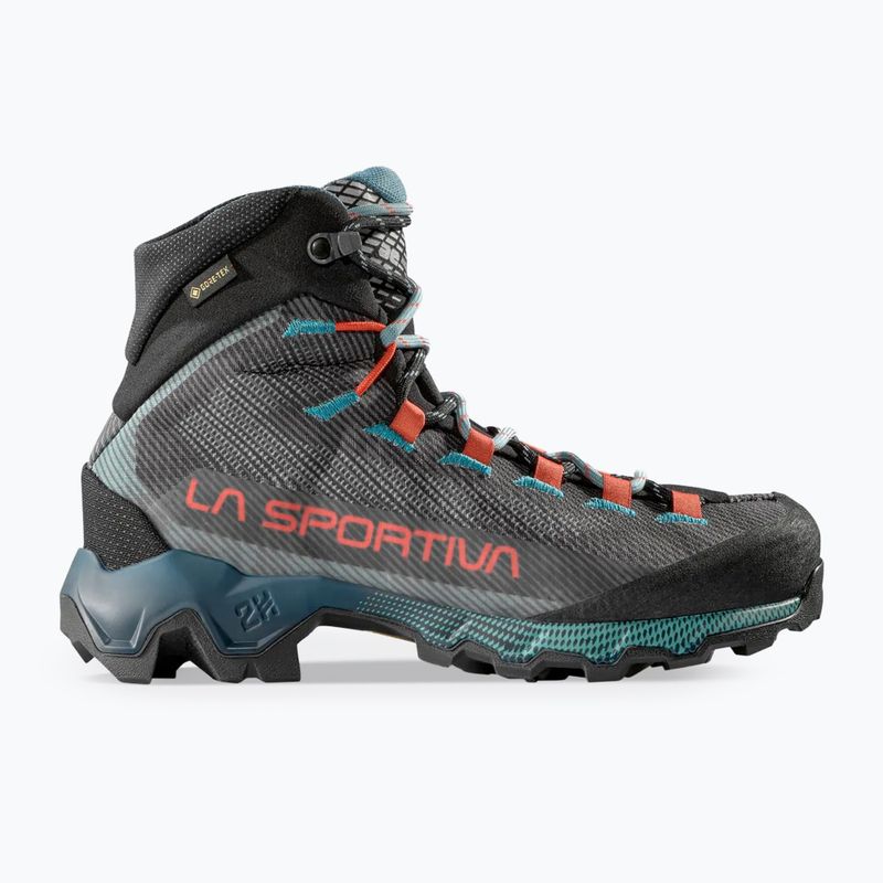 Încălțăminte de trekking pentru femei La Sportiva Aequilibrium Hike GTX carbon/everglade 8