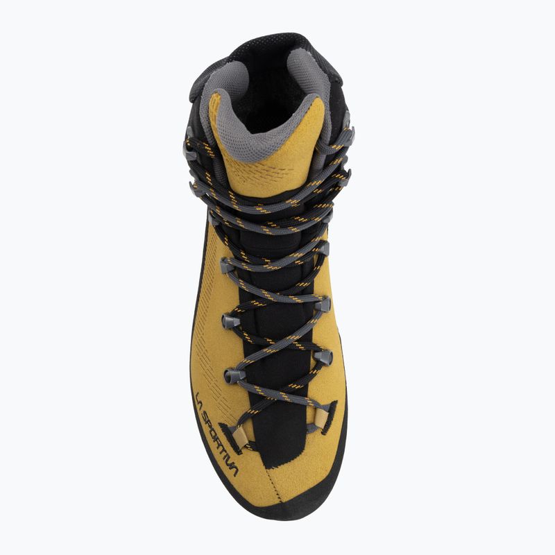 Încălțăminte de munte pentru bărbați La Sportiva Aequalibrum Trek GTX savanna/carbon 5