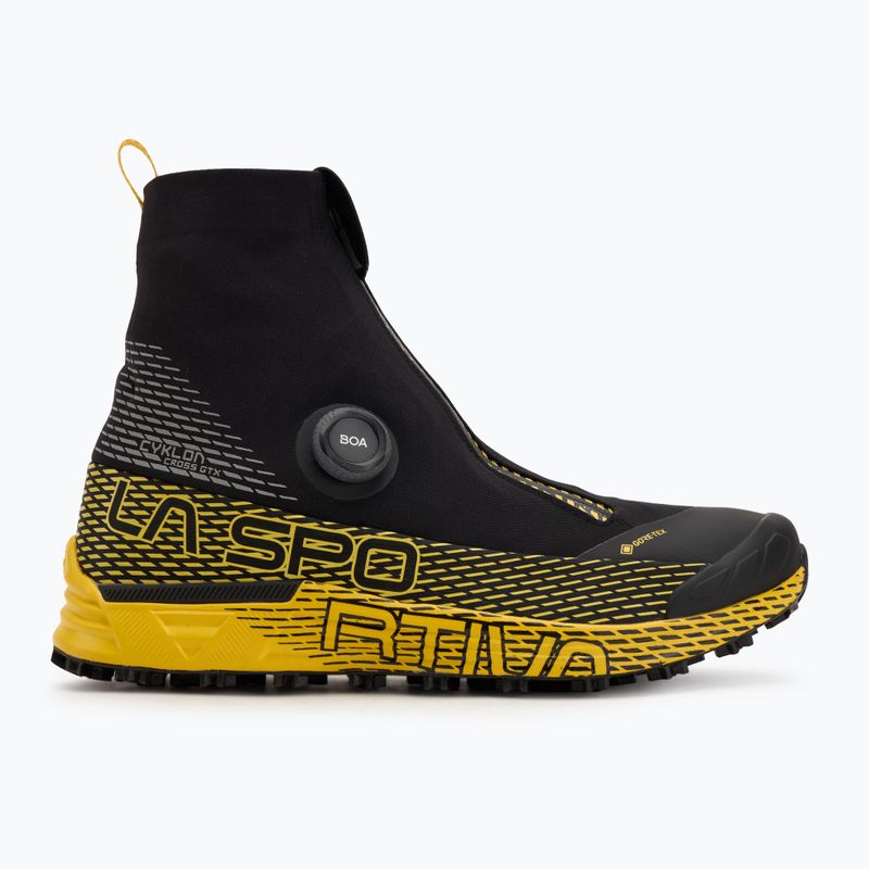 Încălțăminte de alergare pentru bărbați La Sportiva Cyklon Cross GTX black/yellow 2