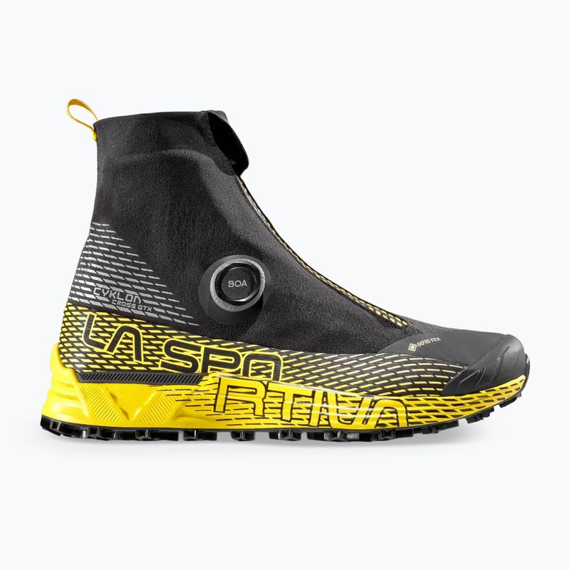 Încălțăminte de alergare pentru bărbați La Sportiva Cyklon Cross GTX black/yellow 9