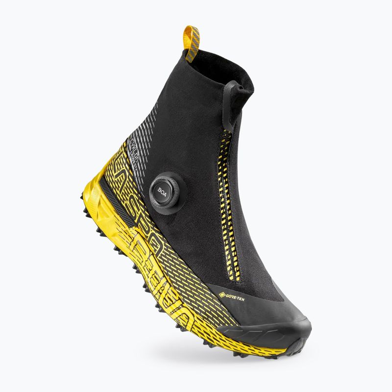 Încălțăminte de alergare pentru bărbați La Sportiva Cyklon Cross GTX black/yellow 11
