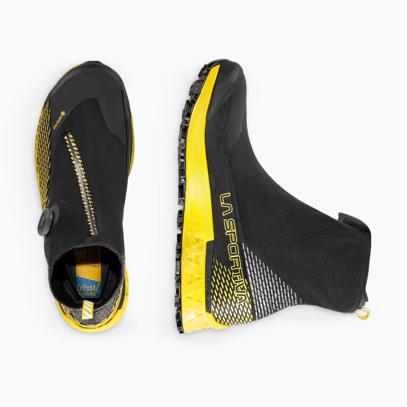 Încălțăminte de alergare pentru bărbați La Sportiva Cyklon Cross GTX black/yellow 16