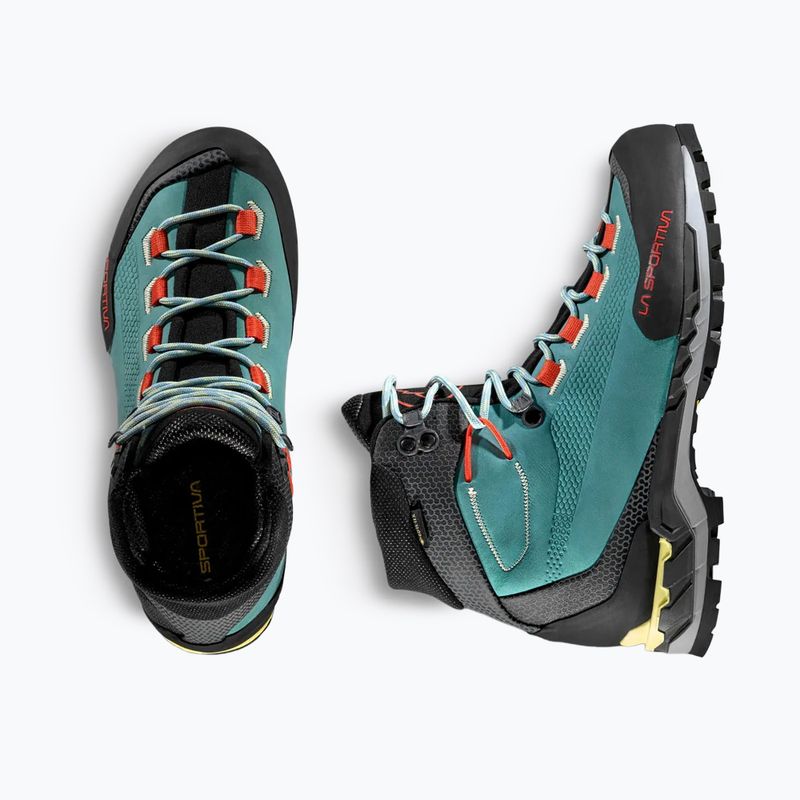 Încățăminte de munte pentru femei La Sportiva Trango Tech Leather GTX juniper/zest 6