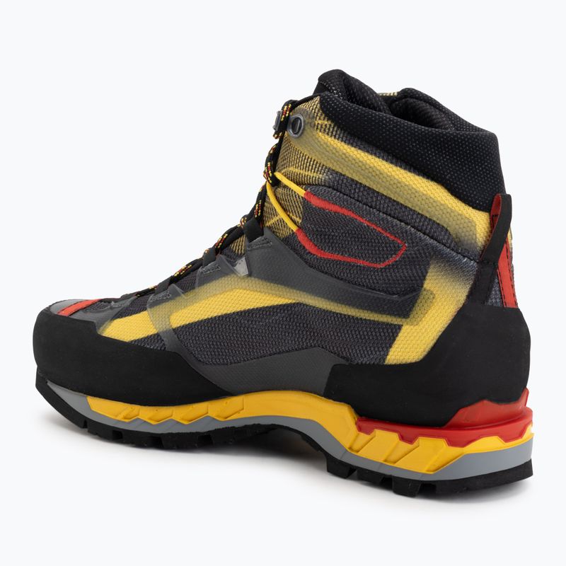 Încălțăminte de trekking pentru bărbați La Sportiva Trango Tech GTX black/yellow 3